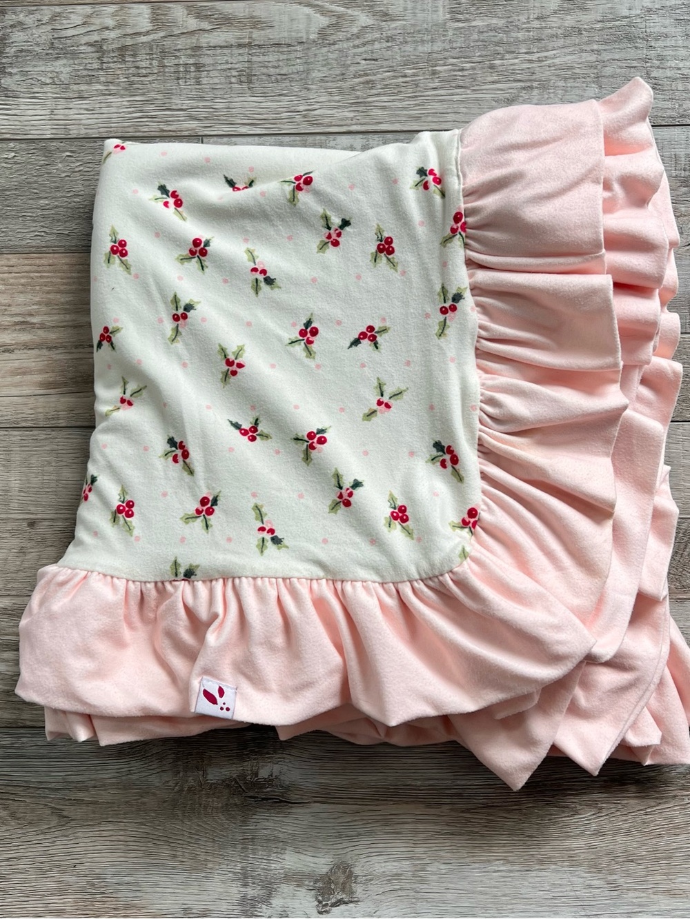 SweetHoney Dreamer Blanket in Pink Holly- 50”x50”